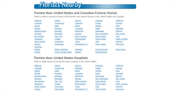 Desktop Screenshot of florists-nearby.com