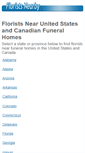 Mobile Screenshot of florists-nearby.com
